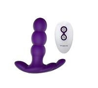 Nalone Pearl Rotating Prostate and Anal Vibrator with Remote Control, Purple