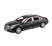 NALora Scale Finished Model Car 1:24 For Mercedes-Benz E-Class E300 L Alloy Luxy Car Model Diecasts Metal Vehicles Simulation Sound Light Miniature Replica Car (Color : Black)