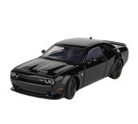 NALora Scale Finished Model Car 1:32 For Dodge Challenger SRT Alloy Musle Car Model Diecasts Metal Sports Car Model Simulation Miniature Replica Car (Color : Black)