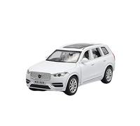 NALora Scale Finished Model Car 1/32 For Volvo XC90 SUV Simulation Alloy Car Model Diecast Pull Back Toy Vehicle Collection Boy Gifts Miniature Replica Car (Color : White)