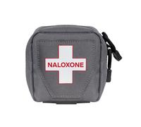 Naloxone Overdose Kit Magnetic Pouch Case for Overdose Response (Grey, Single) - Naloxone not Included