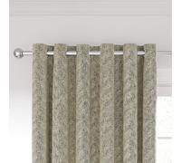 Nalu Nicole Scherzinger Hana Lined Curtains 66" x 54", Linen