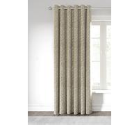 Nalu Nicole Scherzinger 'Hana' Lined Curtains in Cream | Size: 167 cm width x 183 cm drop Nalu Nicole Scherzinger Cream 167 cm width x 183 cm drop