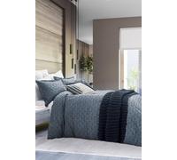 Nalu Nicole Scherzinger 'Kona' Cotton Duvet Cover in Blue | Size: Single Nalu Nicole Scherzinger Blue Single