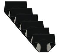 Nalwort Women's Menstrual Period Briefs Girl Ultra Soft Postpartum Cotton Panties Underwear, Color-m2, S