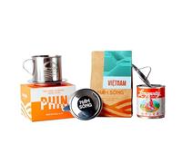 Nam Song Vietnamese Phin Filter Coffee Maker Set with Dairy Condensed Milk