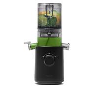 Nama J3 Compact Cold Press Juicer - Space Saving & Self Feeding for Hands-Free Operation - Lightweight, Portable Zero Waste Slow Masticating Juicer - Easy Cleanup & Assembly - Black