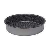 NAMAI 20 cm Aluminium Air Fryer Pan/Cake Tin/Oven Tray - Nonstick, Dishwasher Safe, Stone Effect, 20 cm