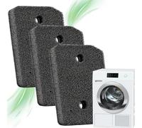 NAMAI - Set of 3 Miele T1 Tumble Dryer Filters, 100% Compatible Replacement, Durable Sponge Filter, Miele Tumble Compatible Dryer Filters, Easy to Install (3 Filters)