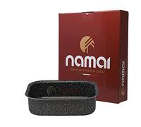 NAMAI - Small baking dish 22cm x 15cm - Deep dishwasher safe non-stick baking tray aluminium easy to clean bakeform First-class Craft - lasagne casserole dish Made in Italy