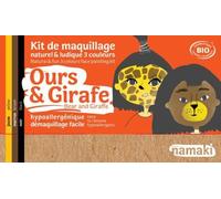 Namaki Bear and Giraffe Makeup Kit 3 x 2,5 gr