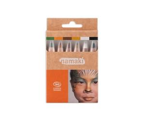 NAMAKI Skin Colouring Pencils, Wild Animals Set