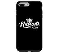 Namaste all day, yoga for women, yoga for men, girls, boys Case for iPhone 7 Plus/8 Plus