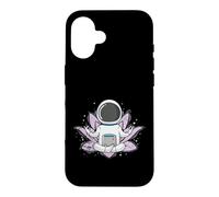 Namaste Astronaut meditating Case for iPhone 16