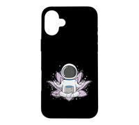 Namaste Astronaut meditating Case for iPhone 16 Plus