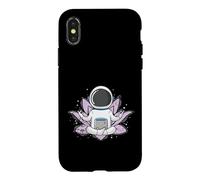 Namaste Astronaut meditating Case for iPhone X/XS