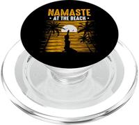Namaste At The Beach PopSockets PopGrip for MagSafe