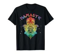 Namaste Hand Hamsa Yoga Hinduism Vedas OHM T-Shirt