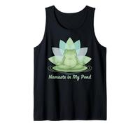 Namaste in My Pond Funny Yoga Frog Tank Top