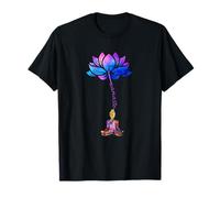 Namaste Lotus Flower Meditation Yoga T-Shirt