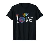 Namaste Love Lotus Flower Bee Peace Meditation Yoga Gift T-Shirt