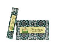 Namaste Mandala Masala Incense Sticks With White Sage - Pure & Aromatic
