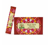Namaste Mandala Rose Vanilla Incense Sticks - Handcrafted Aromatic Heritage