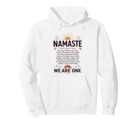Namaste My Soul Honors Your Soul Yoga Meditation Pullover Hoodie