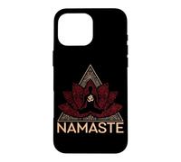 NAMASTE Om Buddha Meditating Yoga Gear For Teacher Student Case for iPhone 16 Pro Max