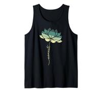 Namaste Rainbow Mandala Flower Meditation Tank Top