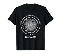 NAMASTE WE ARE ONE Meditation Sayings Mandala Yoga Inspired T-Shirt