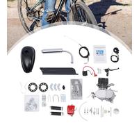 NaMaSyo 100cc Bicycle Engine Kit 2-stroke Engine Petrol Gas Bicycle Bike Conversion Kit Bike Bicycle E-Bike Modified Full Set Conversion Kit DIY Air Cooling Black