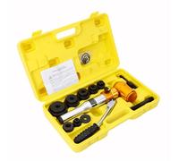 NaMaSyo Hydraulic Hole Punch Tool Hydraulic Plate Hole Knockout Puncher Set Hole Digger Force Puncher Smooth for Aluminum, Brass, Stainless Steel, Fiberglass and Plastic