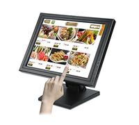 NaMaSyo Touch Screen Cash Register Retail Store 15 Inch POS LCD Monitor Customer Display For Business Supermarket Grocery Convenience Restaurant Bar Coffee