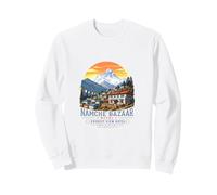 Namche Bazaar Nepal Everest View Hotel Mountain Trek Sweatshirt