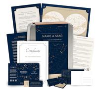 Name a Star Gift Box - Personalized Astronomy Gift Set with Certificate, Galaxy Pass, 3D Card & Night Sky Poster for Anniversary or Memorial
