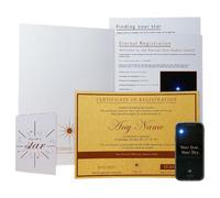 Name A Star Gift Set Personalised Luxury Present For Him, For Her, Husband, Wife, Boyfriend, Girlfriend, Special Birthday Keepsake, Anniversary, Valentines Day, Christmas