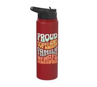 Name Copeland Reunion Copeland Surname Copeland Stainless Steel Insulated Water Bottle