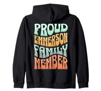 Name Emmerson Reunion Emmerson Surname Emmerson Zip Hoodie