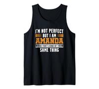Name I Am Amanda Tank Top