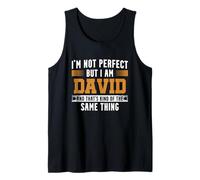 Name I Am David Tank Top