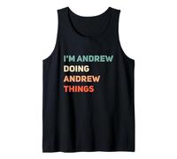 Name I'm Doing Andrew Things Tank Top