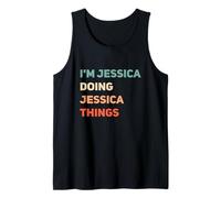 Name I'm Doing Jessica Things Tank Top