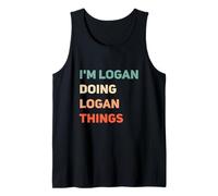 Name I'm Doing Logan Things Tank Top