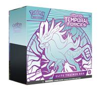 Pokémon TCG: Scarlet & Violet-Temporal Forces Elite Trainer Box - Walking Wake (1 Full-Art Flutter Mane Promo Card, 9 Boosters & Premium Accessories)