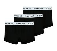 NAME IT Boy Boxer Shorts Basic Pack of 3, Black 4, numeric_122