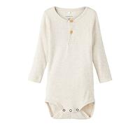 NAME IT Baby Boys NBMKAB LS Body NOOS Bodysuit, Peyote Melange, 86