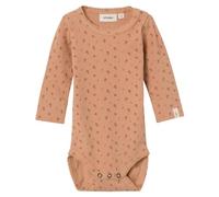 NAME IT Baby Girls' Nbfgago Ls Slim Body Lil Noos, Nougat, 9-12 Months