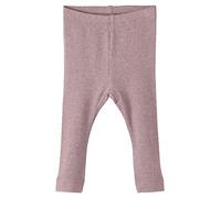 NAME IT Baby Nbnkab Legging Noos, Deauville Mauve/Detail:Melange, 1-2m
