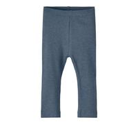 NAME IT Baby Unisex's NBNKAB Legging NOOS, Bering Sea/Detail:Melange, 80